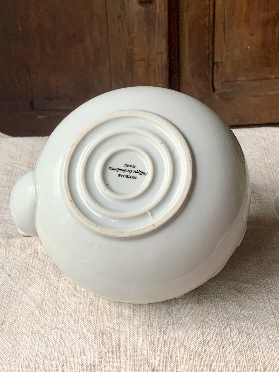 Théière porcelaine Philippe Deshoulières