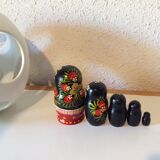 Old vintage vintage Russian Matriochkas dolls