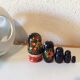 Old vintage vintage Russian Matriochkas dolls
