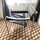 Pair of Wassily armchairs, B3, Marcel Breuer