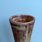 Ceramic soliflore vase signed fpp vallauris 70s