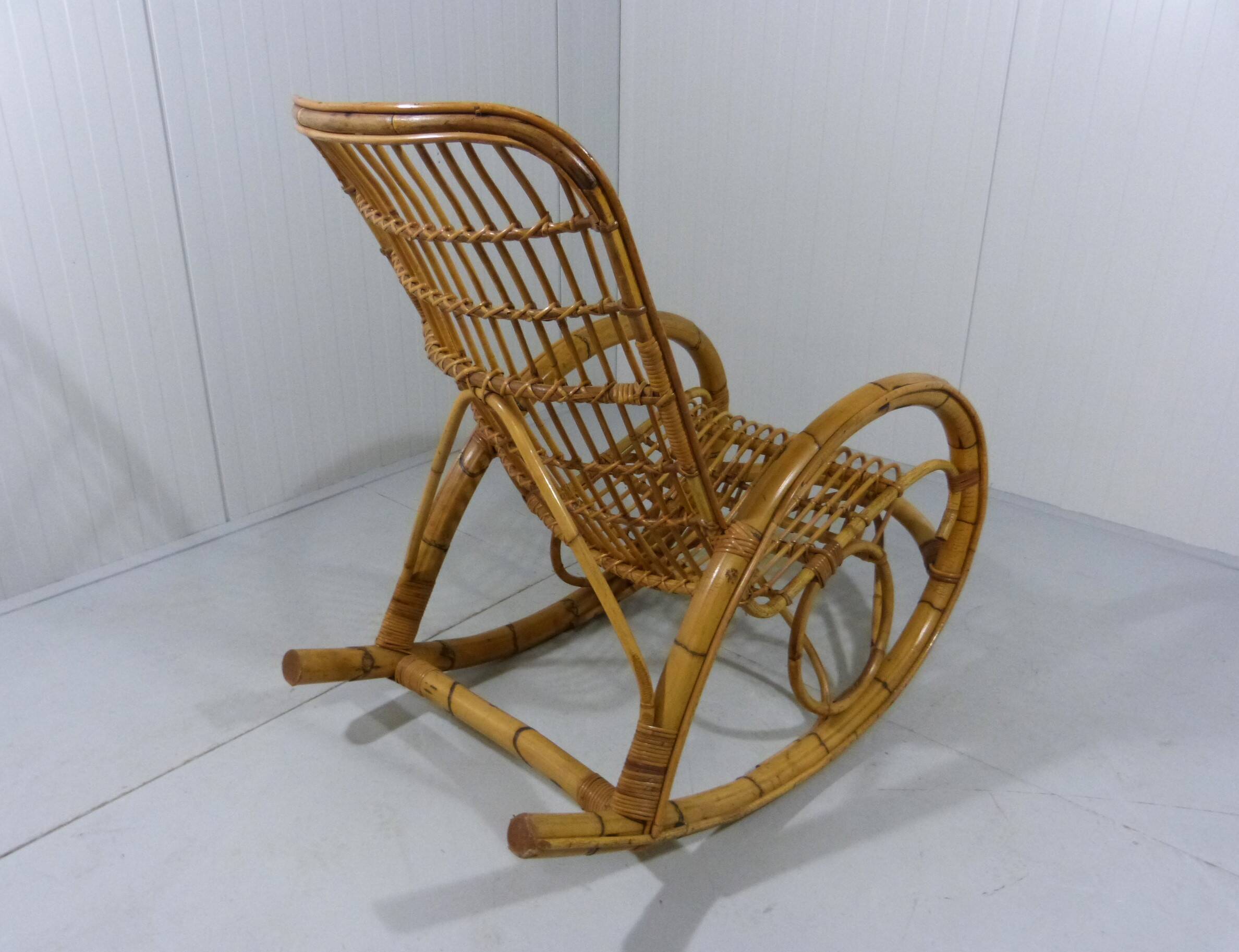 Rattan rocking chair 1960’s