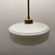 Opaline Glass Light Pendant 1950’s