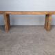 Old bench vintage ep 1960s solid wood