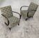 Paire de fauteuils H410 Type C vert Jindrich Halabala 1930