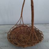Duo of wicker baskets