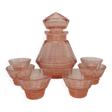Art Deco liqueur service Czechoslovakia