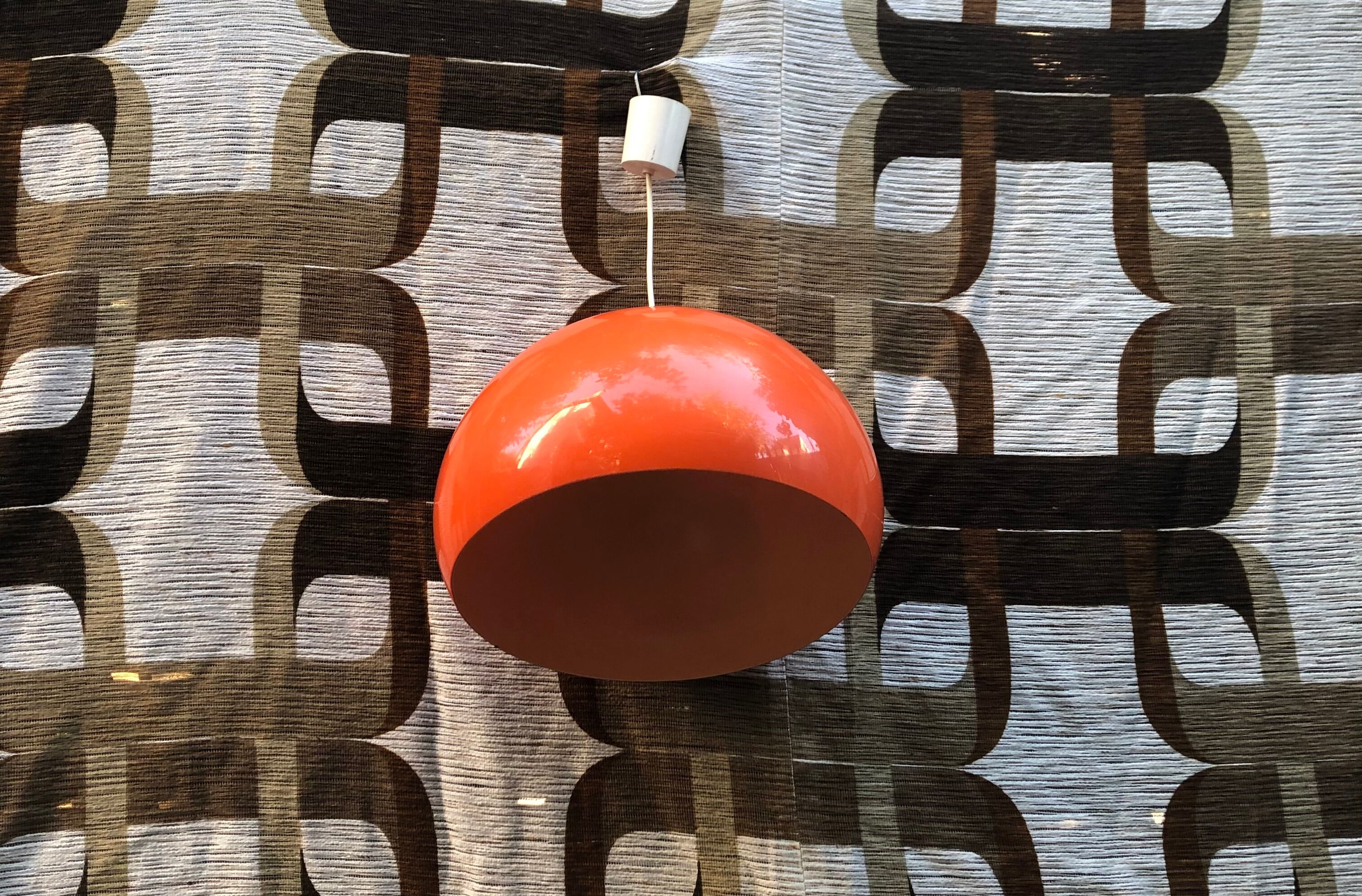 Vintage orange suspension 60s/70s