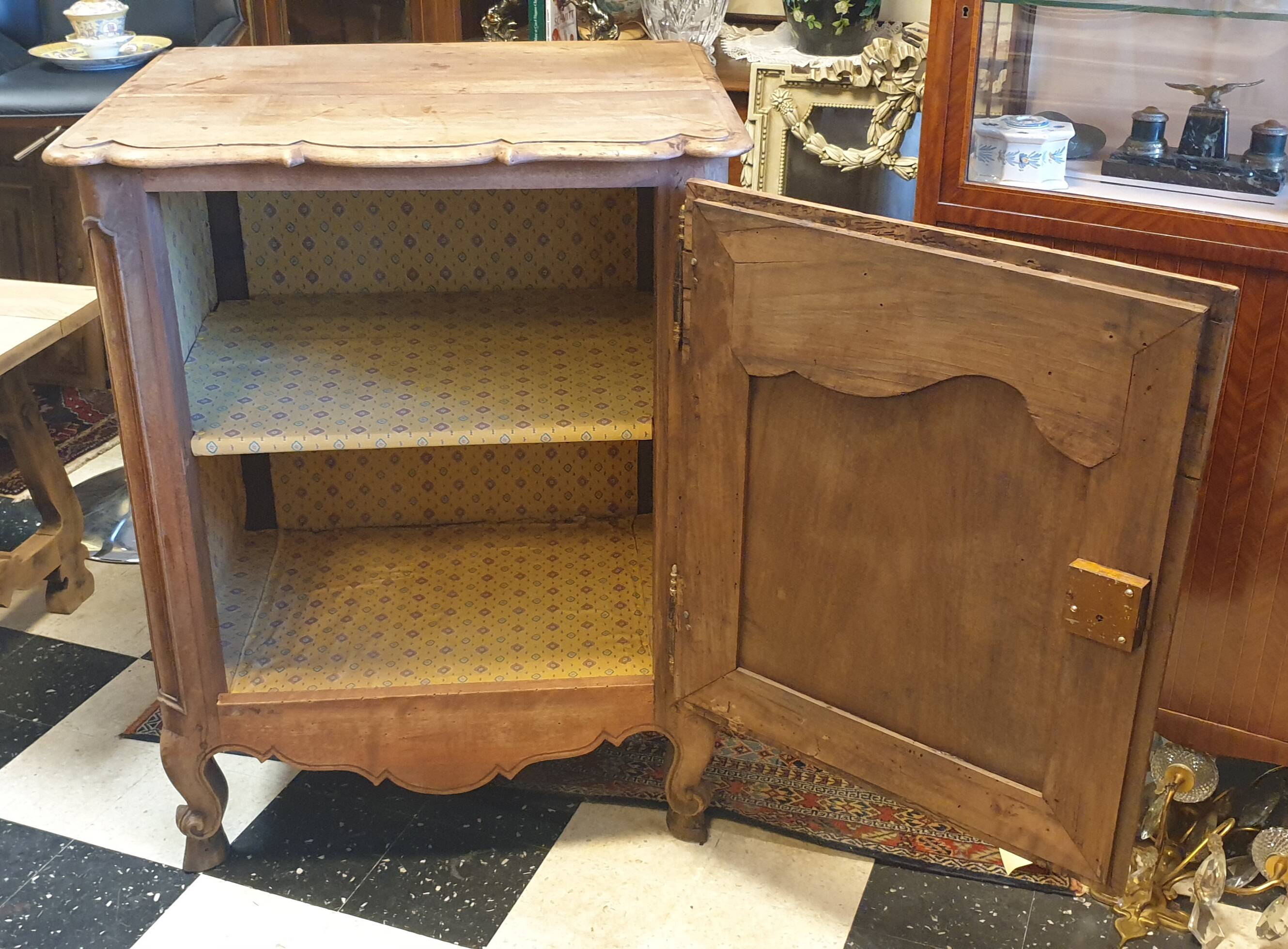 Louis XV style solid wood jam cupboard