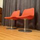 Set of Finnish Polaris swivel chairs by Eero Aarnio for Asko Export, 1970s