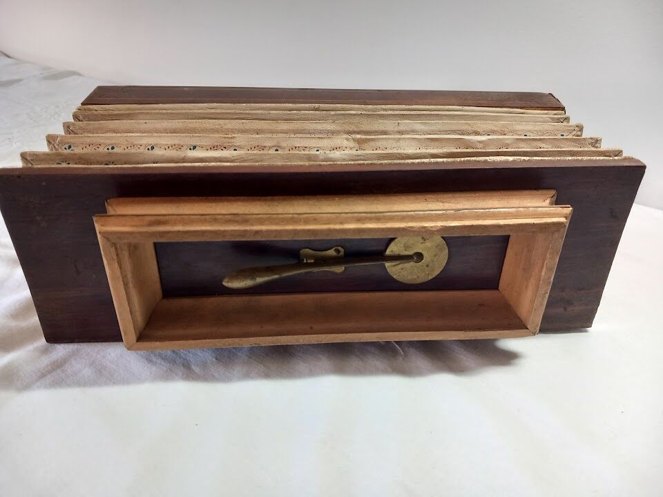 Romantic antique accordion