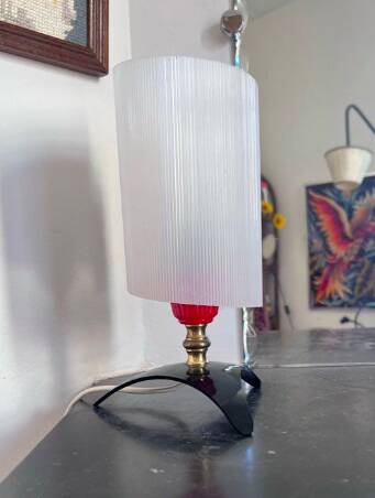 Lampe de chevet tripode années 60-70