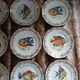 12 antique "Royal" dinner plates + 1 dish