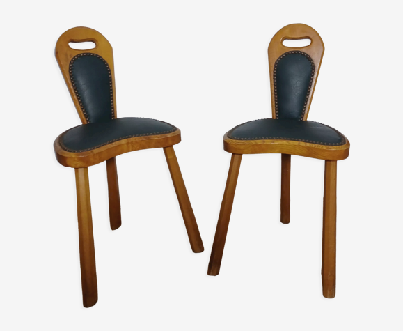 Chaises brutalistes,1950