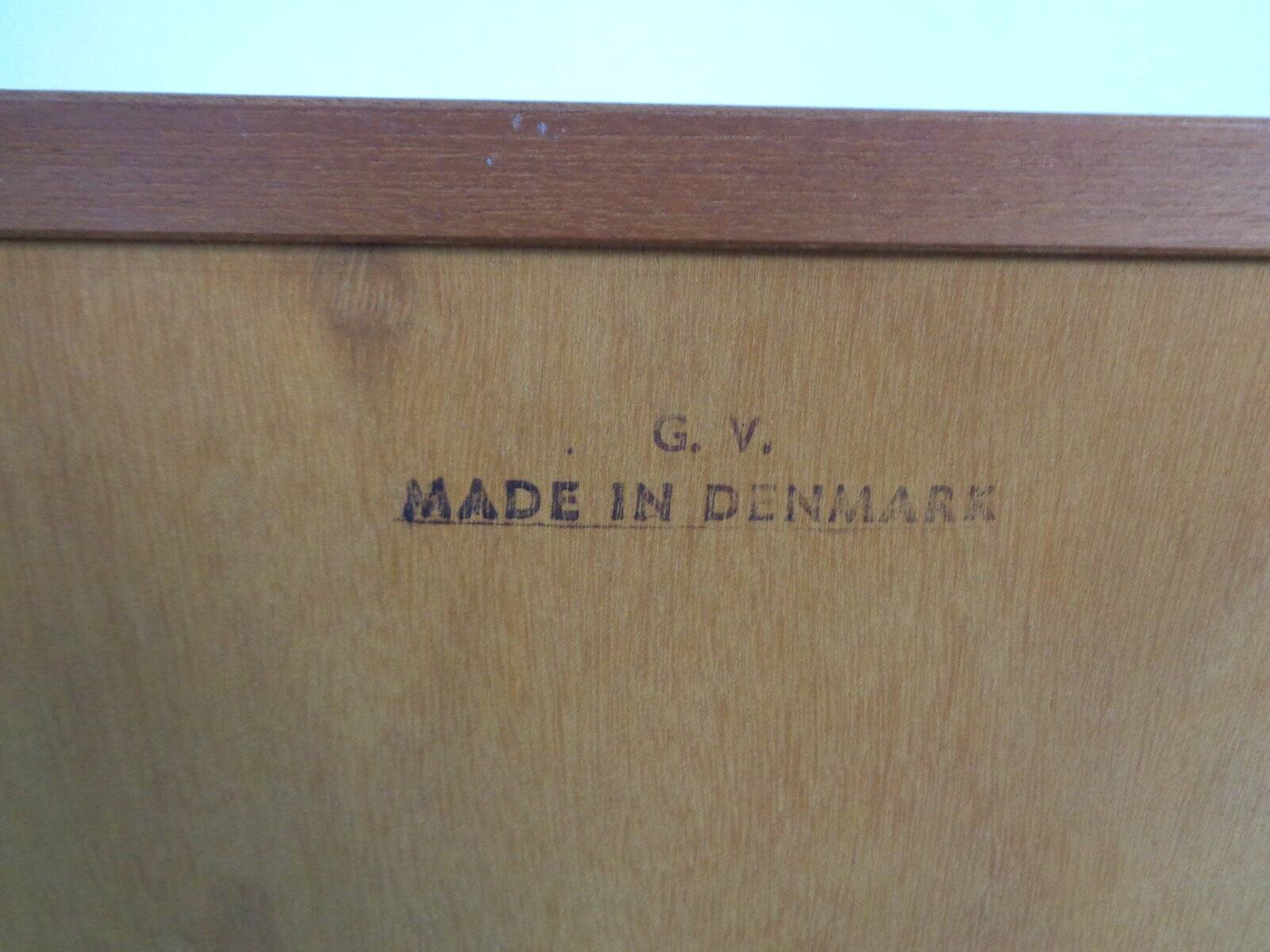 Danish Teak Chest of Drawers from Gasvig Møbler, 1960s