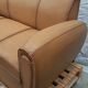 Vintage convertible moustache club sofa