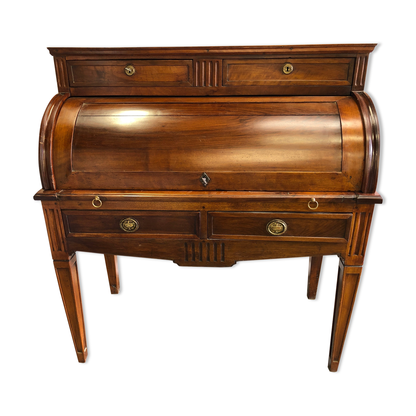 Bureau cylindre époque Louis XVI