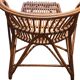 vintage rattan chaise longue 1970 Viggo Boesen