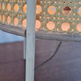 Rattan table lamp and canning