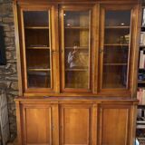 Grange library in cherry wood