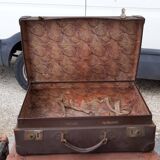3 vintage suitcases