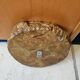 Genuine Alabaster Brutalisre Alabaster Ashtray