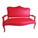 Louis XV red canapé 15