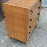 Chest of drawers compass feet