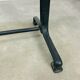 Table de bistrot pied fonte plateau bois