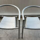 2 chairs by Von Vogelsang Philippe Starck