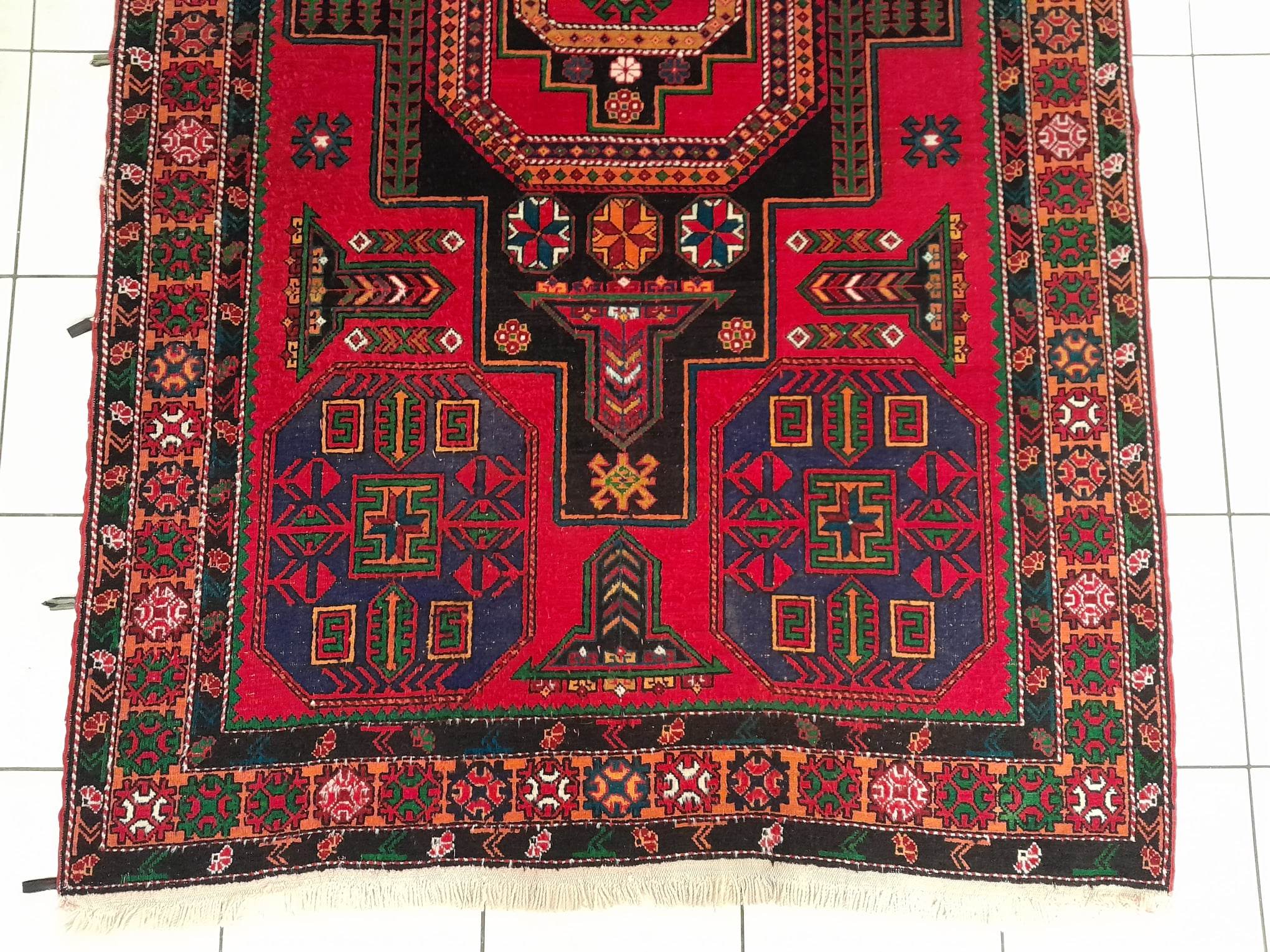 Handmade Anatolian Yahyahli rug 250x149cm