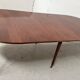 A six-foot Louis XVI style mahogany table from the 19th century.