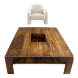 Exotic wood coffee table