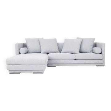 Corner sofa MALMO dove grey, Scandinavian design