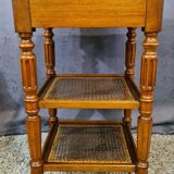 Mahogany serving trolley