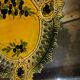 Ceramic plate Vallauris - Pierced decoration Olives - 1950s