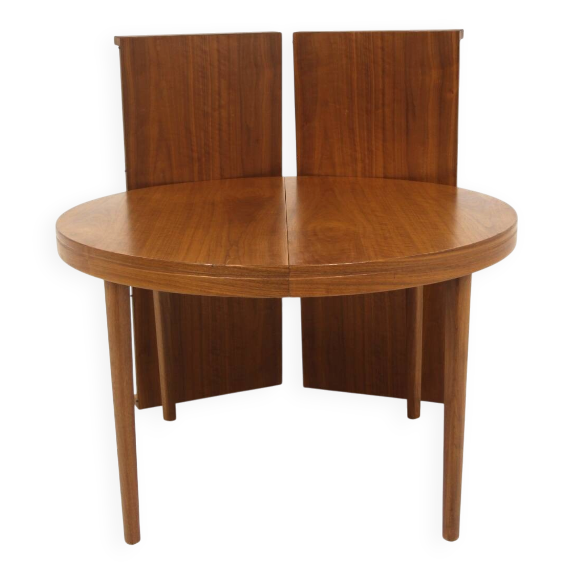 Scandinavian walnut dining table, Sweden, 1960