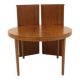 Scandinavian walnut dining table, Sweden, 1960
