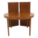 Scandinavian walnut dining table, Sweden, 1960