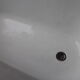 Old cast iron bathtub