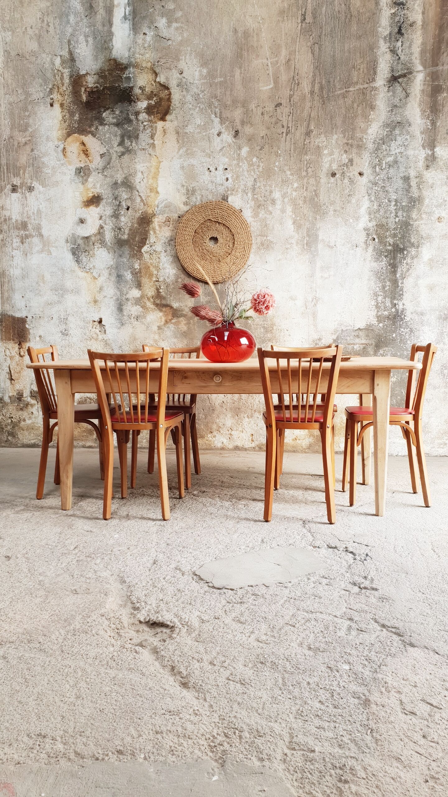 Vintage farmhouse table