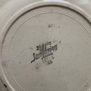 Lot de 6 petites assiettes plates Sarreguemines