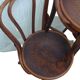 Set of four Jacob Kohn chairs.