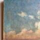 Tableau ancien paysage champêtre signé blain début xx siècle