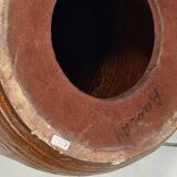 Accolay, Large Floor Lamp Base / Vase in Glazed Ceramic, 1960
