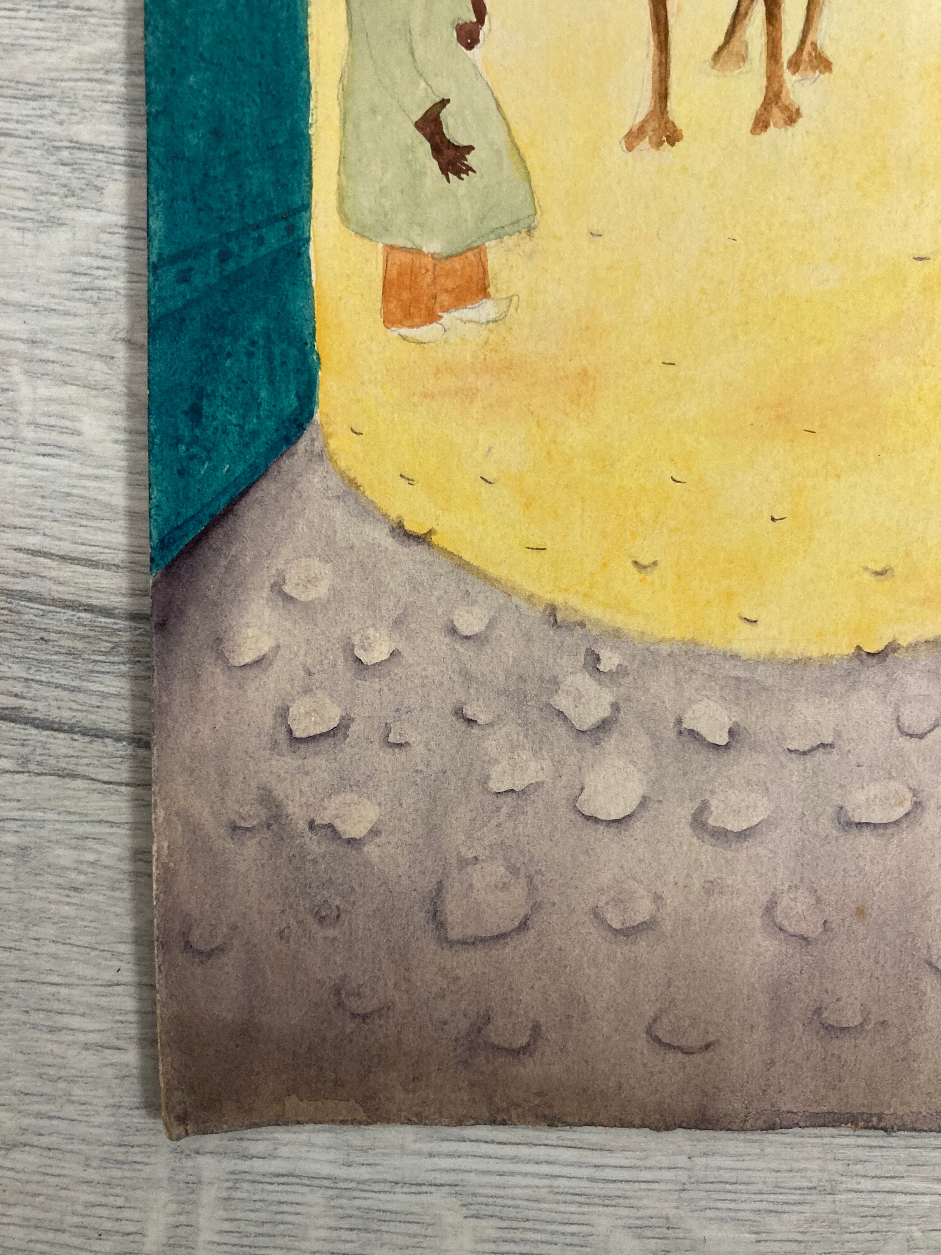 Aquarelle vintage