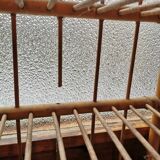 Wicker rattan shelf