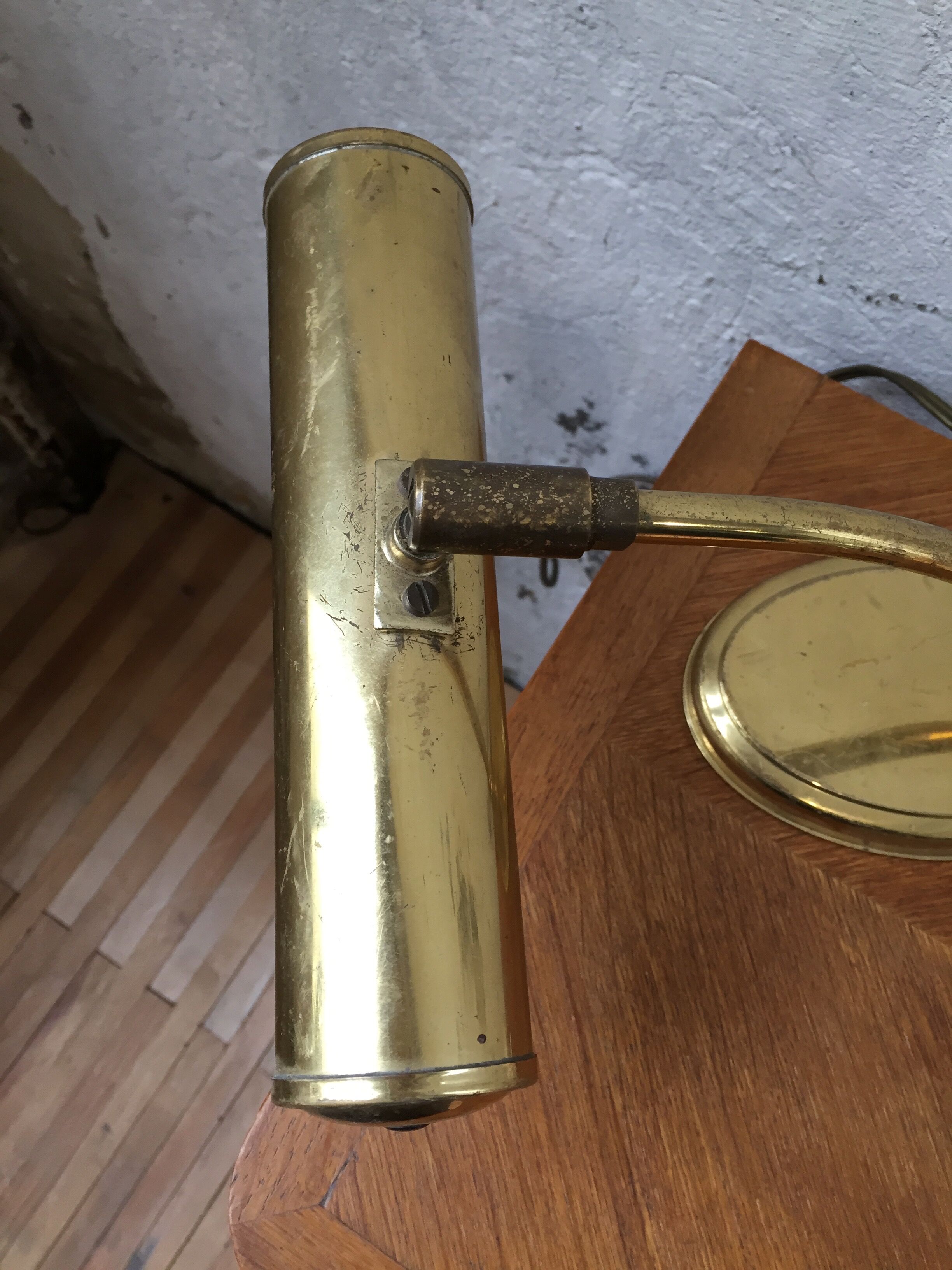 Pfaffle brass desk lamp