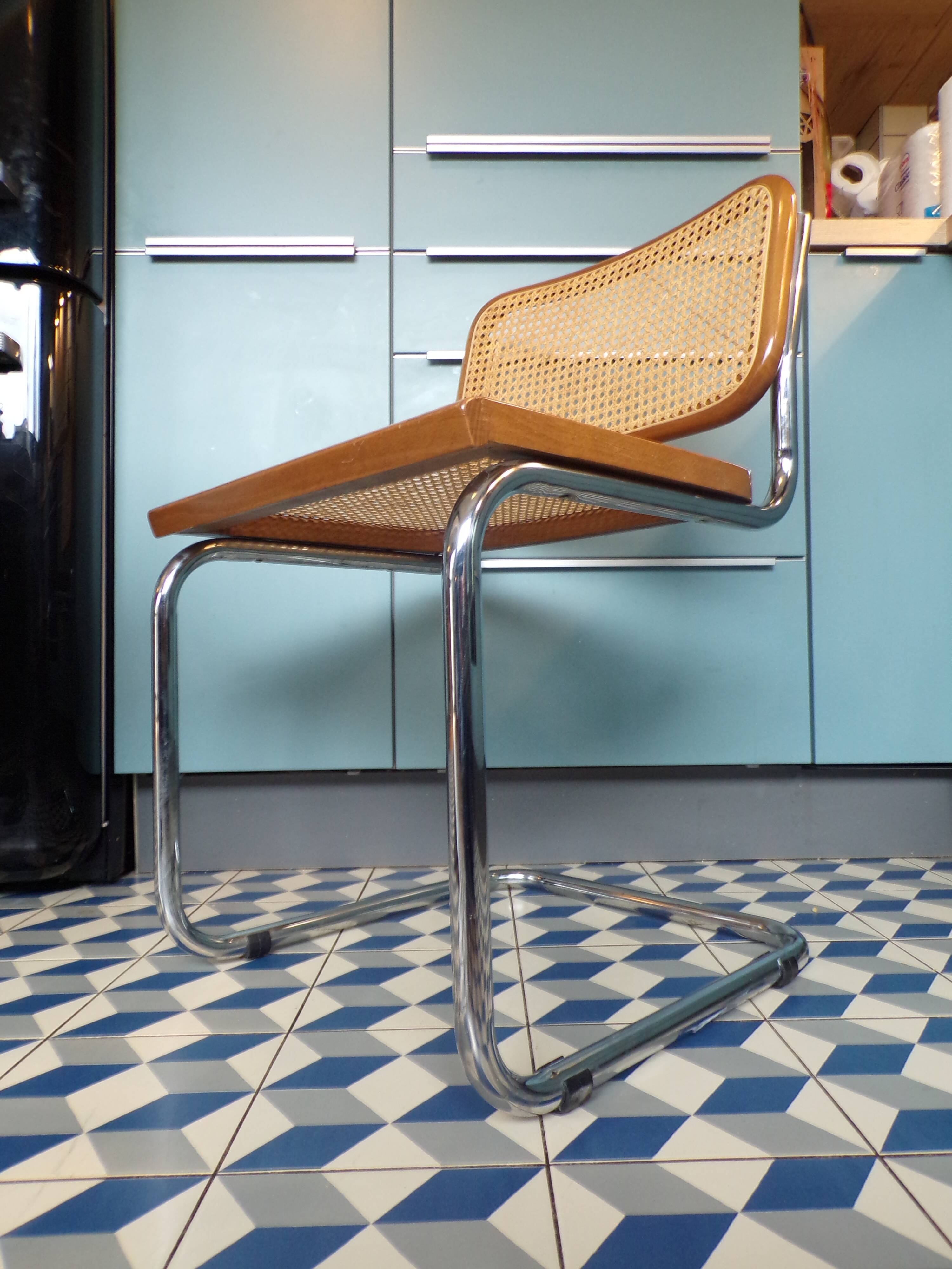Cesca B32 Marcel Breuer cane chair