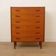 Commode danoise vintage 6 tiroirs en teck